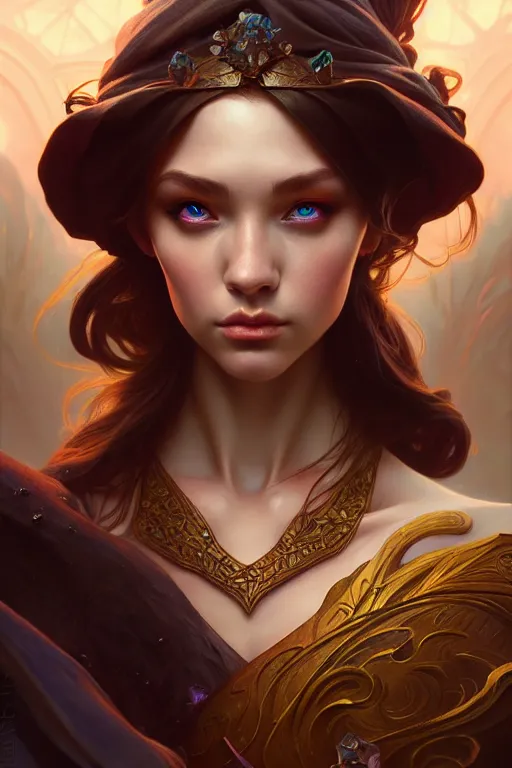 Image similar to photography eric burkhanaev, deep focus, d & d, fantasy, complex, elegant, highly detailed, digital painting, artstation, concept art, matte, clear focus, illustration, hearthstone, artgerm art, greg rutkovsky and alphonse mucha