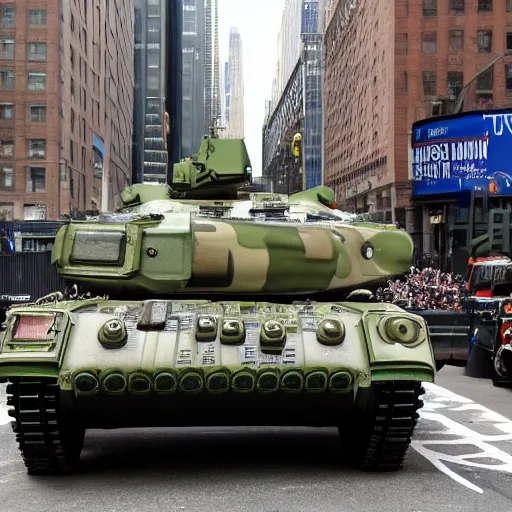 Image similar to new york police department military tank