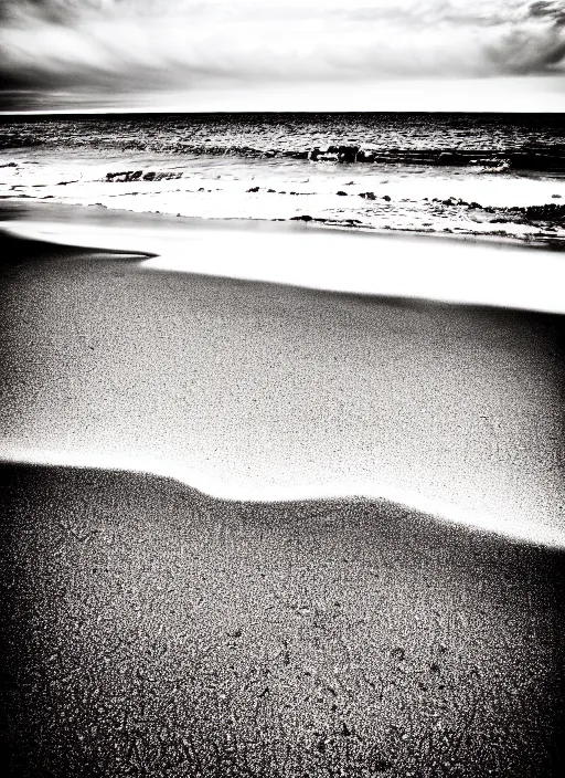 Image similar to beach, black and white photograph