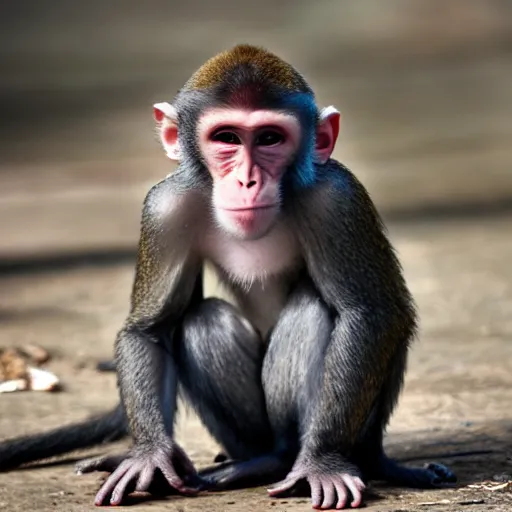 Image similar to evil monkey