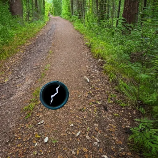 Image similar to homer simpson trail cam footage 8k hyper-realistic