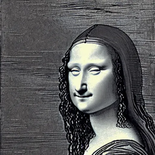 Image similar to monalisa in the style of Gustave Doré, in the style of Gustave Doré, in the style of Gustave Doré, in the style of Gustave Doré, in the style of Gustave Doré, in the style of Gustave Doré