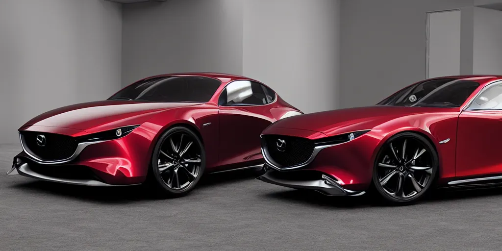 Image similar to “2022 Mazda REPU, high detail, ultra realistic, 4K HD”