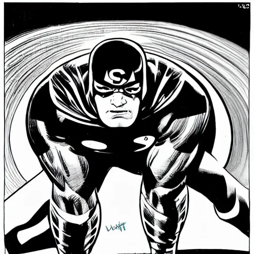 Image similar to superhero, clear focus, sharp focus, smooth, comic style, art by jack kirby