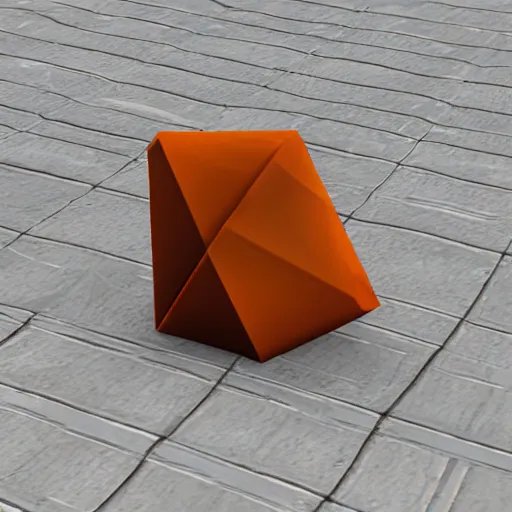 Prompt: the most unlogical shape of 3 d