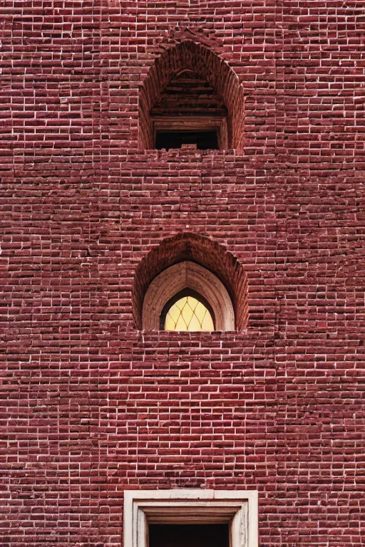 Image similar to photography by ando tadao, kremlin, red square, building with bricks, sharp focus, golden ratio, volumetric light, symmetry, ultra realistic, 8 k