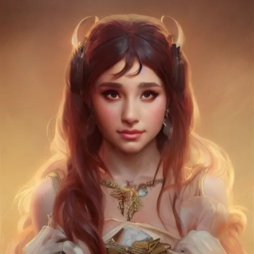 Prompt: Ariana Grande , D&D, fantasy, intricate, cinematic lighting, highly detailed, digital painting, artstation, concept art, smooth, sharp focus, illustration, art by Artgerm and Greg Rutkowski and Alphonse Mucha