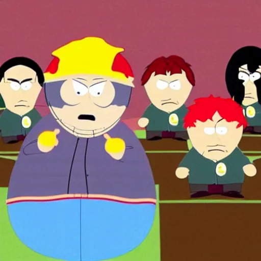 Image similar to Ben Stiller appearance on South Park