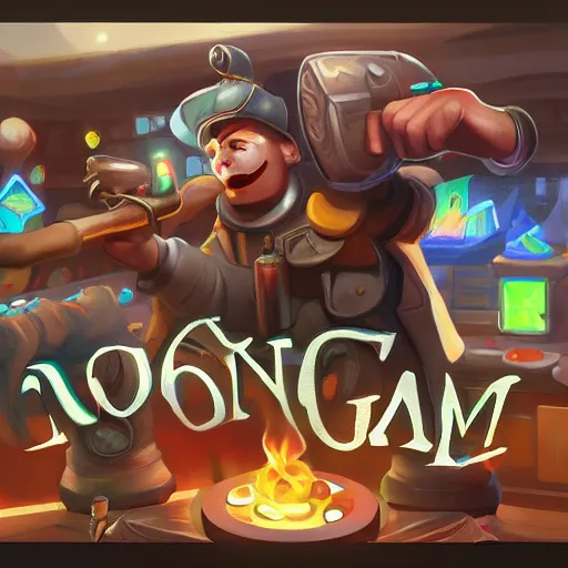 Image similar to cook, mobile game art, artstation