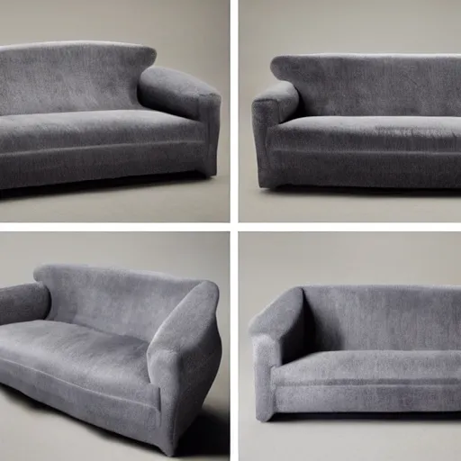 Prompt: Couch designed by Salvador Dali