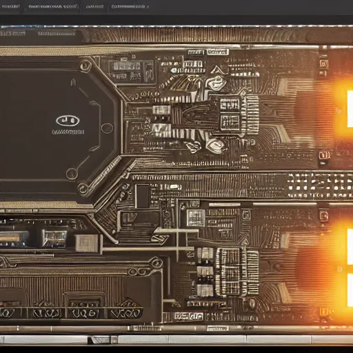 Prompt: user interface of power module, masterpiece, trending on artstation, intricate detail