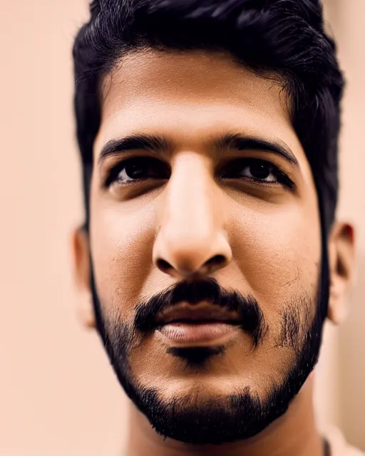 Image similar to A portrait of Dulquer Salmaan, highly detailed, trending on artstation, bokeh, 90mm, f/1.4