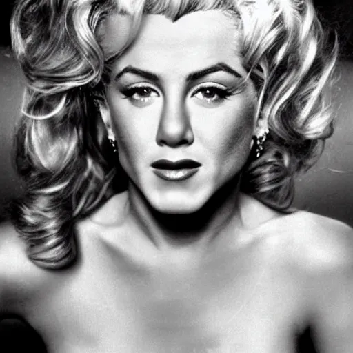 Image similar to Jennifer Aniston as Marilyn Monroe iconic picture, 8k, realistic