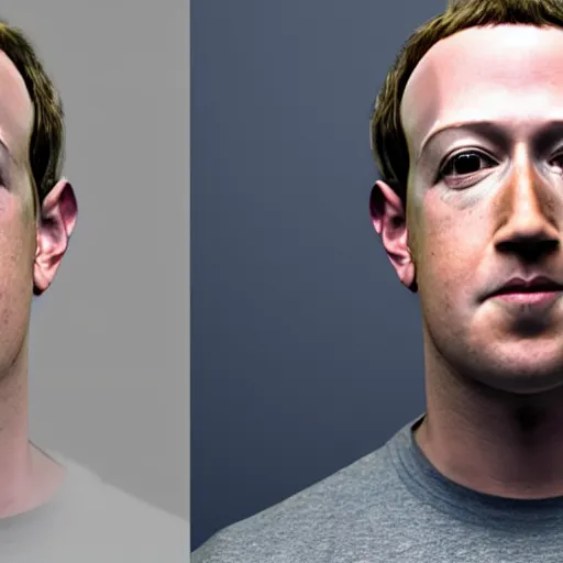 Image similar to Mark Zuckerberg police mug shot