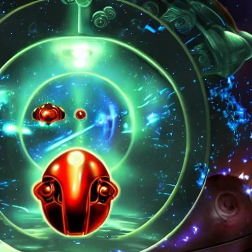 Prompt: The Last Metroid Is in Captivity. The Galaxy Is at Peace