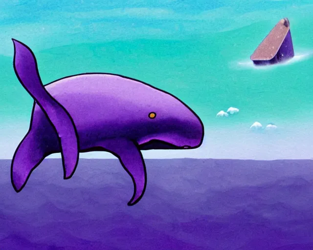 Image similar to thanos whale