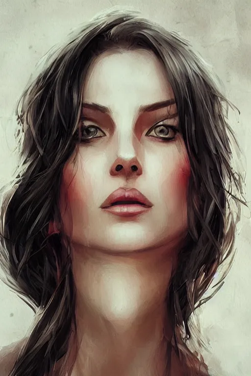 Image similar to beautiful woman, highly detailed, portrait, character art by Fiona Staples,