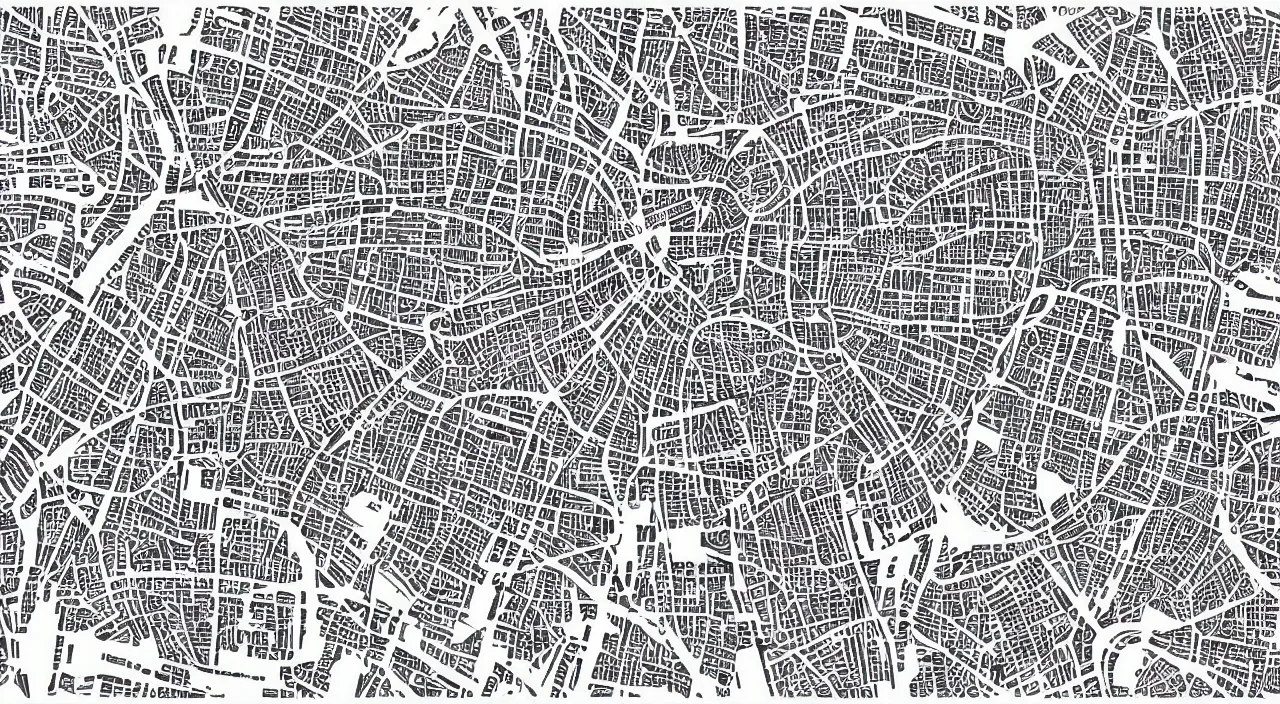 Prompt: london as an axon drawing, in vector drawing style of charles williams