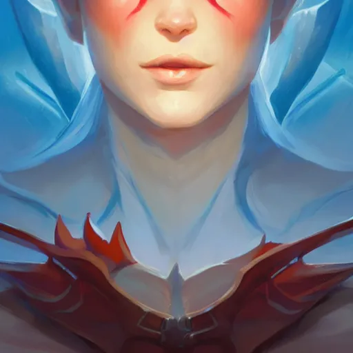 Image similar to face icon stylized minimalist magic : the gathering, loftis, cory behance hd by jesper ejsing, by rhads, makoto shinkai and lois van baarle, ilya kuvshinov, rossdraws global illumination