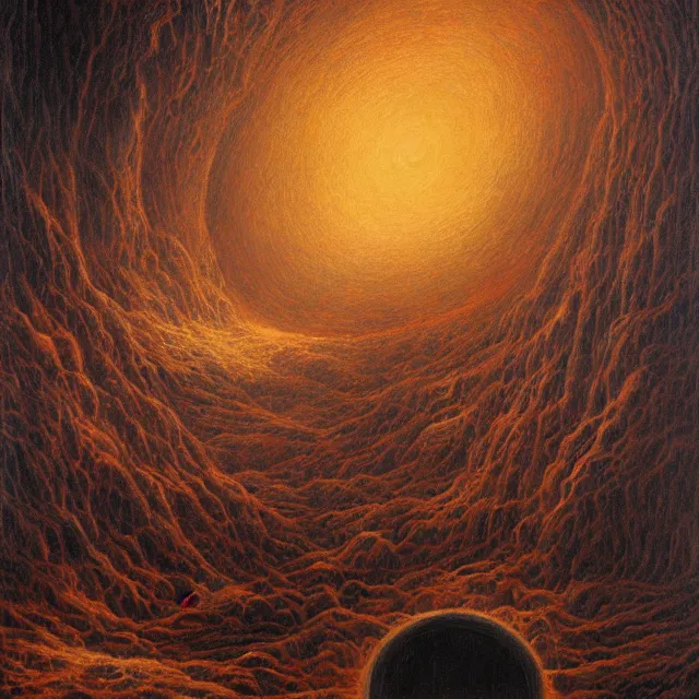 Prompt: a painting of the void by johfra bosschart, dark fantasy art, high detail, trending on artstation