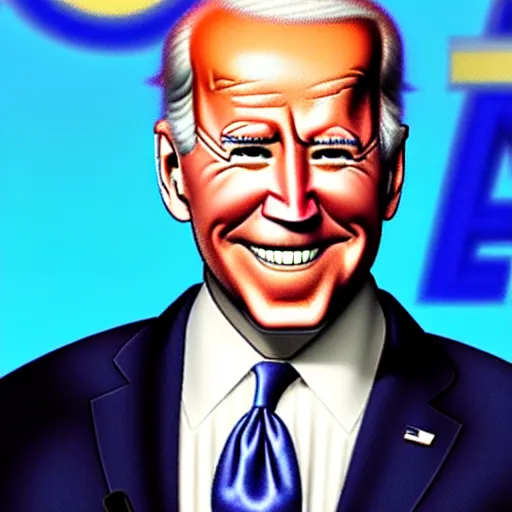 Image similar to Joe Biden as a Pixar character