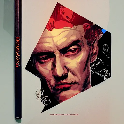 Image similar to portrait of the devil by petros afshar, hyper real, laurie greasley, jc leyendecker and singer sargent