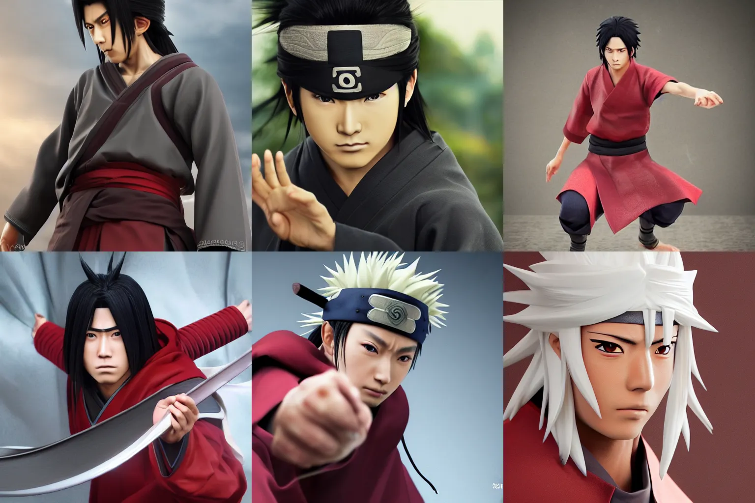 Prompt: live action version of hahirama senju, the first hokage, photography, realistic, detailed, 4 k, ultra quality render