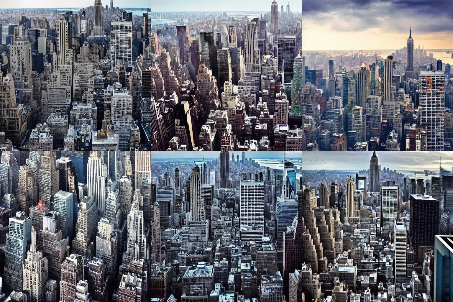 Prompt: a picture of New York city in the year 3022