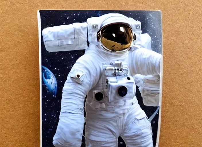 Image similar to Image on the store website, eBay, Full body, 80mm resin figure of an astronaut