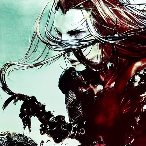 Prompt: elden ring by yoji shinkawa