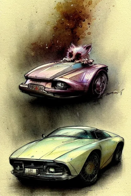 Image similar to (((((2050s neon car . muted colors.))))) by Jean-Baptiste Monge !!!!!!!!!!!!!!!!!!!!!!!!!!!