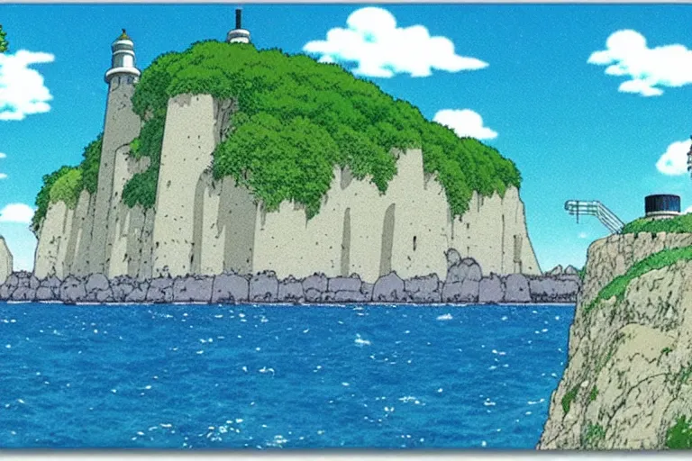 Prompt: ultra hd Gotland Fårö strand studio ghibli