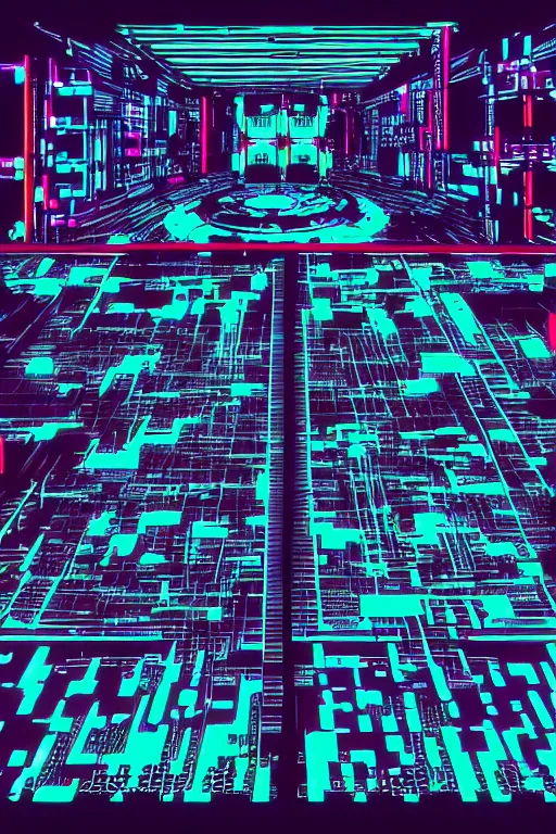 Image similar to drum machines and synththezisers, modular, in the style of akira, tron, sculpted by gaudi