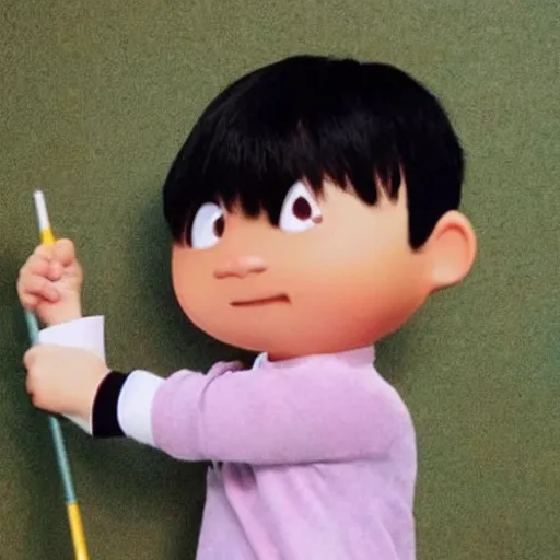 Image similar to crayon shinchan photograph in real life