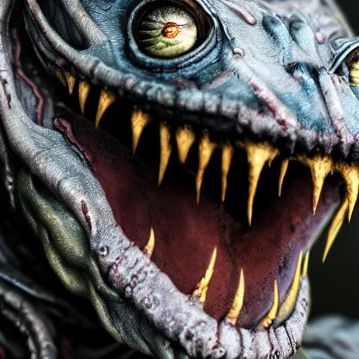 Prompt: photo taken of an epic intricate, ultra detailed, super realistic gritty, terrifying, lifelike sculpture of a nightmarish siren creature design created by weta workshop, zoomed in shots, photorealistic, sharp focus, white wall coloured workshop, cold colour temperture, f 0. 4, face centred