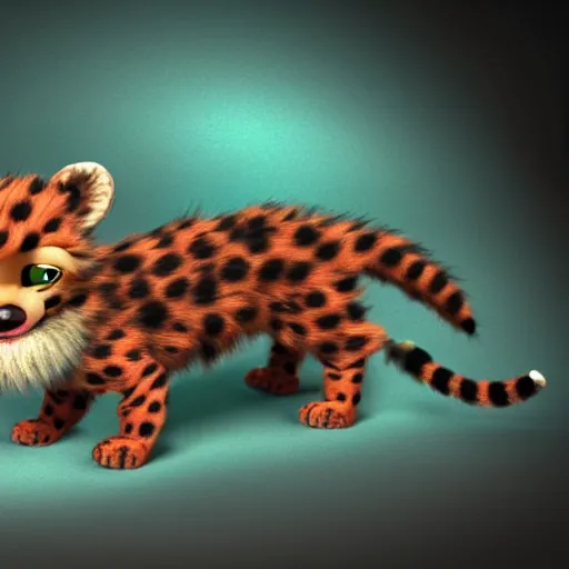 Cute Cheetah Baby Drawing Vector Images (over 430)