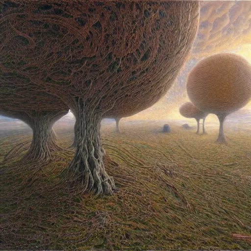 Prompt: A Landscape by Peter Gric and Peter Elson