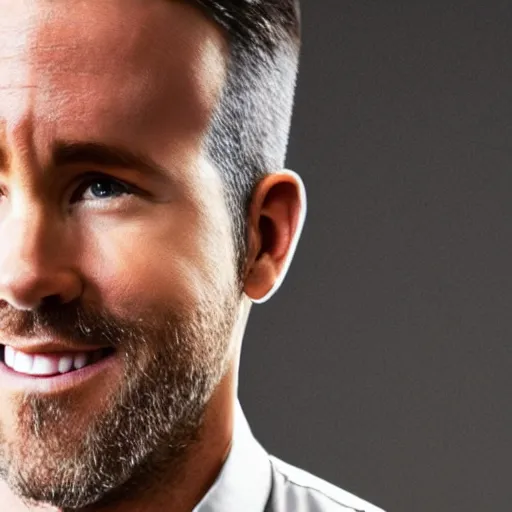 Image similar to ryan reynolds morphed with a pickle