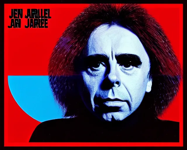 Image similar to artwork by jean - michel jarre