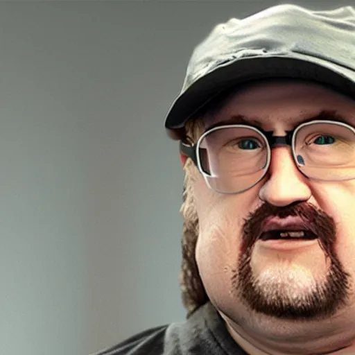 Image similar to gabe newell in half - life alyx