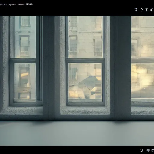 Image similar to 3 d shapes hitting a window, octane render, unreal engine, hyper detailed