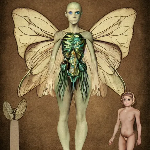 Image similar to anatomy of a fairy