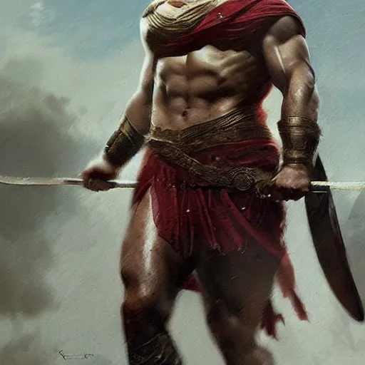 Prompt: Henry Cavill is a roman gladiator, gorgeous, amazing, muscular, silk, intricate, elegant highly detailed, digital painting, artstation, concept art, sharp focus, illustration, by greg rutkowski
