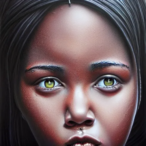 Image similar to : jaiye farrell art, hyper - realistic, detailed,