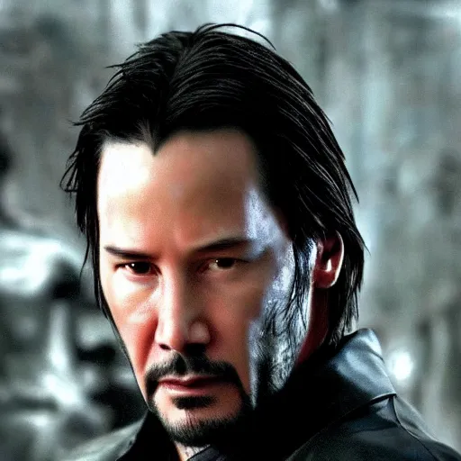 Prompt: Keanu Reeves in blade 4K quality Super Realistic