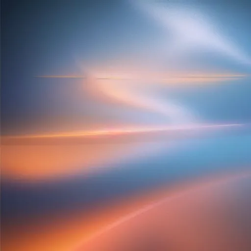 Image similar to hyperrealistic image of laminar helmholtz flow on sunset horizon sky, by thomas eakes & xiang duan & mike judge, perfect symmetry, dim volumetric lighting, photorealistic, 8 k octane beautifully detailed render, post - processing, extremely hyper - detailed, intricate, epic composition, cinematic lighting, masterpiece, trending on artstation, incredibly detailed, stunning,