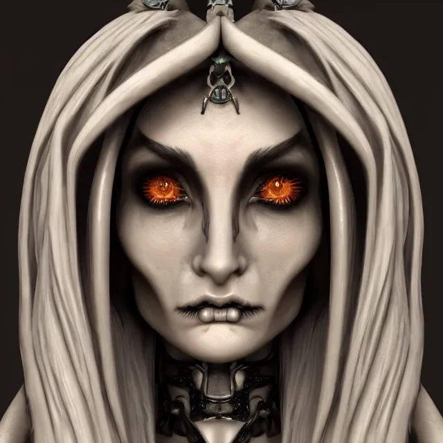 Image similar to perfectly centered close up portrait, skelton mage goddess, candid photography, by anne stokes, highly detailed, character concept, unreal engine 5