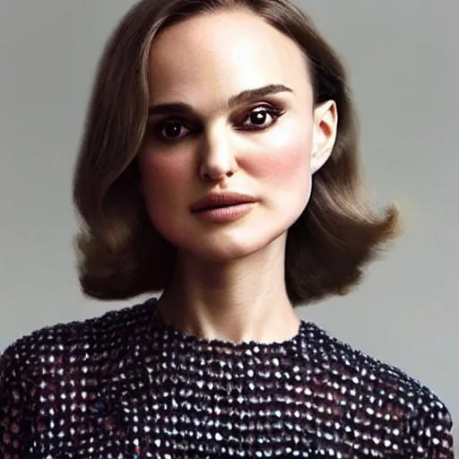 Image similar to photo of the lovechild of natalie portman and keira knightley