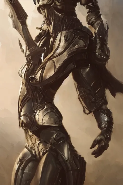 Image similar to a professional painting of an attractive young female clothed in military armor, olive skin, long dark hair, beautiful bone structure, symmetrical facial features, intricate, elegant, digital painting, concept art, smooth, sharp focus, illustration, from StarCraft by Ruan Jia and Mandy Jurgens and Artgerm and William-Adolphe Bouguerea