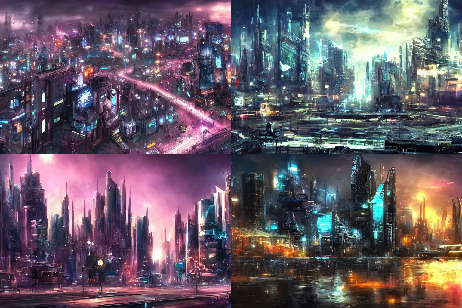 futuristic city wallpaper 1920x1080